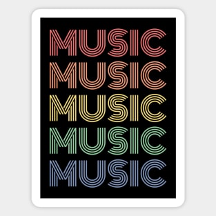 Retro Music Magnet